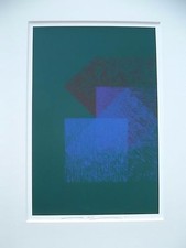 ALMIR MAVIGNIER -  FARBSERIGRAPHIE  - HANDSIGNIERT, NUMMERIERT 