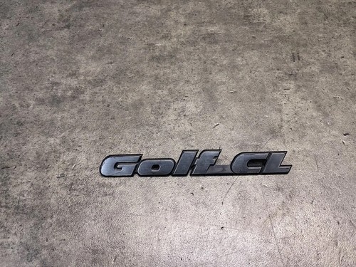 Golf emblem schriftzug - golf, cl