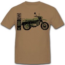 K 180 BW Motorrad Moped Krad Kradmelder Bundeswehr Bw - T Shirt #7299