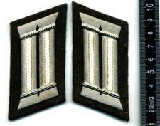 NVA Kragenspiegel Offizier  NVA Uniform-Zubehör  NVA Effekten Ähn.Wehrmacht DDR