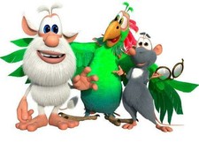 Booba Weißes Tier 14x10cm