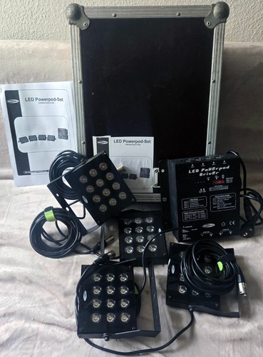 Showtec led powerpod set 41300 - led,