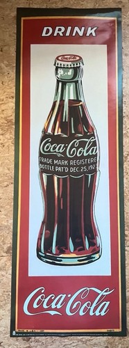 Vintage coca cola poster - vintage, coca-cola