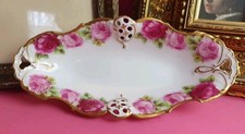 (K40) Rosenthal Durchbruch Schale Moliere Cäcilie Rosendekor Tausendschön Crysan