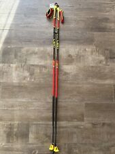 LEKI HRC MAX FRT Carbon Langlaufstock Skistöcke L-157 cm rot Neu mit Etikett DSV