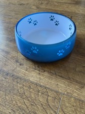 Ehaso Hundenapf mit Pfötchen 1800 ml (H9)