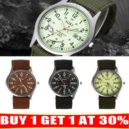 Herren militär field watch - herren,