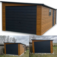Blechgarage Carport Garage 3,5x5 m KFZ Lager Lieferung + Montage Gratis