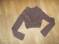 Cashmere Bolero-Jäckchen von FTC zum binden,braun,100 % Kaschmir,ftc,one size