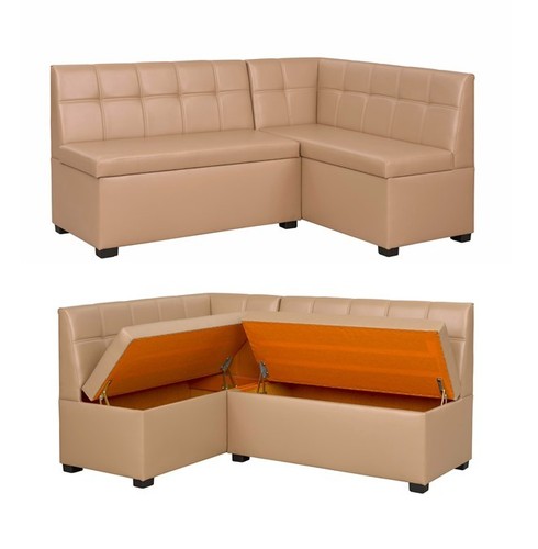 Eckbank sitzbank komo beige - sitzbank,