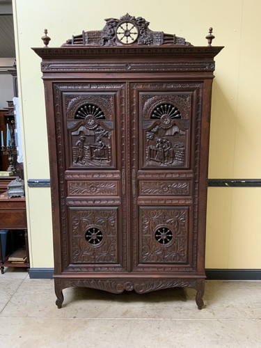 Antik kleiderschrank - antik-,