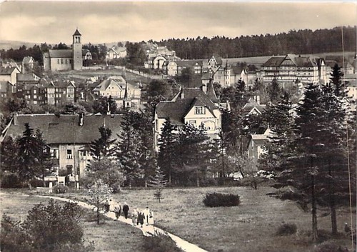 Oberhof panorama - ak,