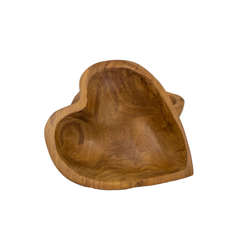 Teakholz schale lfgb 30cm - teakholz,