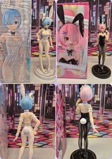Rem und Ram Statuen Bunny