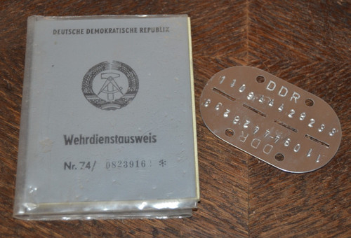 Ddr nva wehrdienstausweis - ddr,
