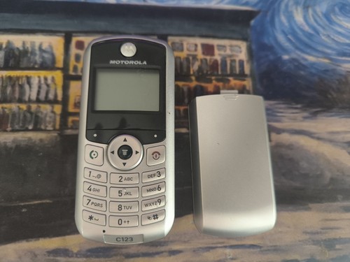 Motorola c123 silber handy - motorola,
