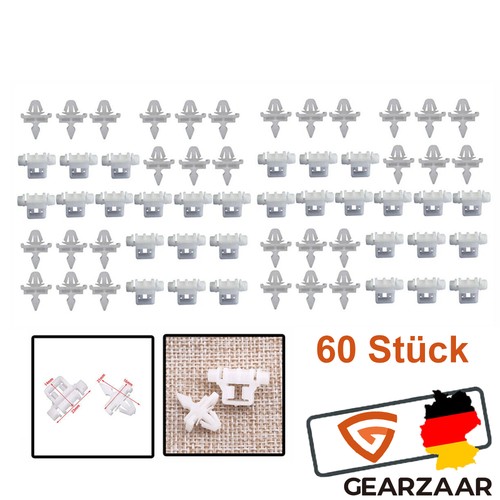 60x klammer clips beplankung - klammer,