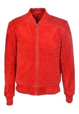 Herren Echtes Wildleder Rot