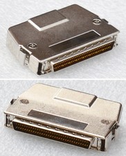 SCSI TERMINATOR 68-POL 68-PIN STECKER ULTRA WIDE METALGEHÄUSE ABGESCHIRMT # L48