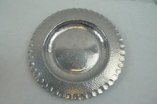 Wandteller aus Flugzeugaluminium Trench Art / Heinkel Arado Dornier Rostock WW2