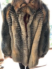 Pelzwendejacke Fuchsfell / Leder