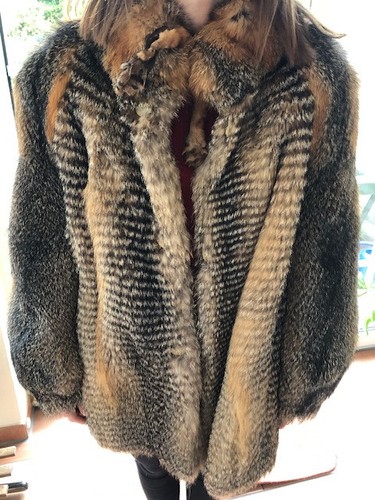 Pelzwendejacke fuchsfell - pelzwendejacke,