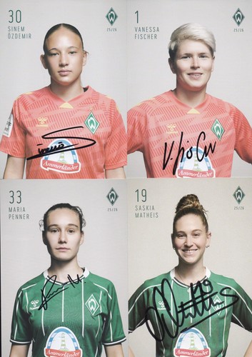 Autogrammkarten werder - 4, sv