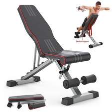 Klappbare Hantelbank