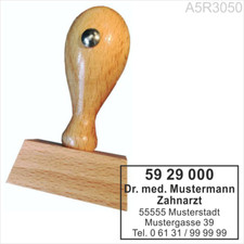 Stempel Holzstempel