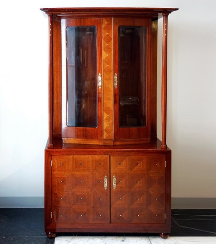Jugendstil salonschrank - ,