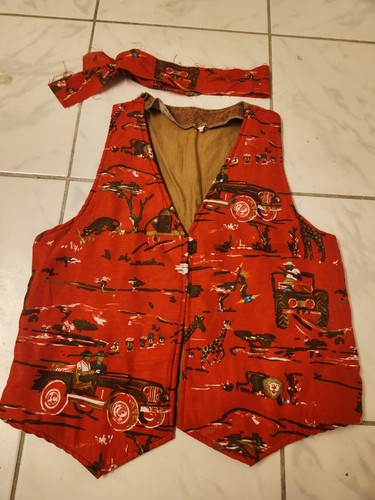 Safarijacke plus stirnband - safarijacke,