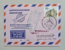 Beleg Raketenpost 1967, Rakete