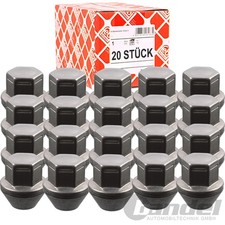 20x FEBI RADMUTTER KEGELBUND