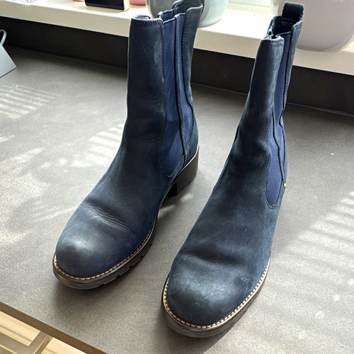Clarks damen stiefeletten blau - clarks,