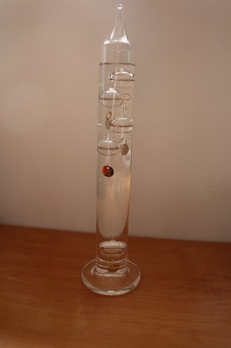 Galileo thermometer glas - galileo,