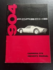 Original Porsche Betriebsanleitung Porsche 904 Carrera GTS