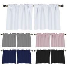 Scheibengardine Modern Kurzgardine Bistrogardine Küche Fenster Vorhänge Gardinen