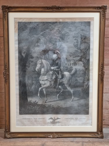 Kupferstich friedrich der - friedrich,