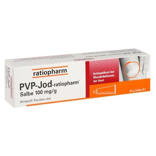 Pvp jod ratiopharm - salbe, g