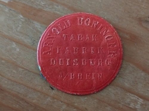 Siegelmarke tabak fabrik - tabak,