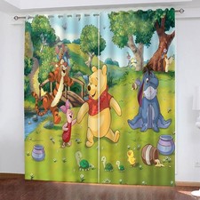 Maßgefertigte Vorhänge 07.Winnie the Pooh Schlafzimmer Verdunklung UV-Schutz