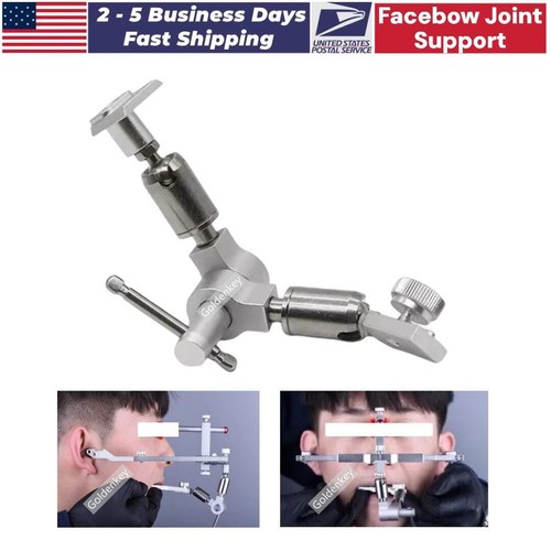 Dental facebow joint - facebow, support