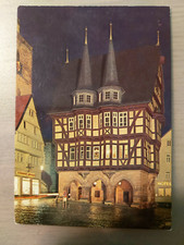 Postkarte Alsfeld Hessen Rathaus 651.3 ungel_