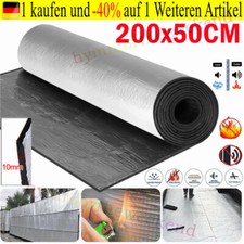 Auto Schaumstoff Schalldämmung 2000x500x10mm Dämmmatte·Isolierung Selbstklebend