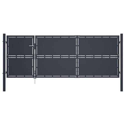 Gartentor stahl 350x125 - gartentor,