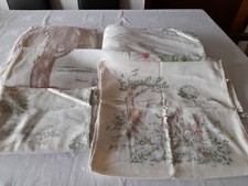 Vintage - Bettwäsche mit Pferdemotiven - ca. 135 x 200 cm - 5 tlg.