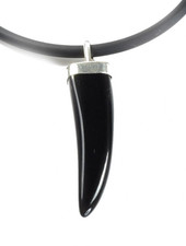 Obsidian Tigerzahn Edelstein