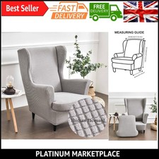 Graue Ohrensesselbezüge - 2