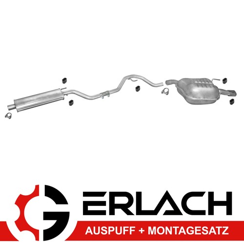 Auspuff für opel vectra - auspuff, c