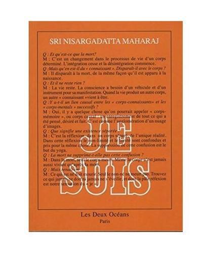 Suis nisargadatta maharaj - je,